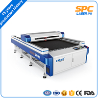 Gweike LC1325D Routeurs cnc pour bois Machine de découpe laser CO2 Prix pour le bois Acrylique Plastique Métal Verre Impression