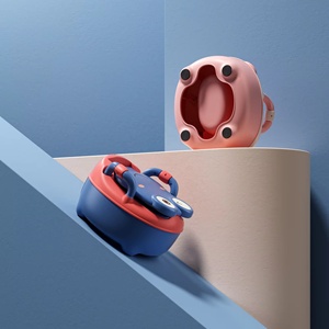 Orinal para niños pequeños con asiento suave, orinal extraíble, dispensador de papel higiénico y protector contra salpicaduras antideslizante para niños pequeños, bebés y niños - Product Image 2