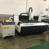 Qiao — Machine de découpe Laser en Fiber CNC, puissance de découpe haute efficacité 3015 4015 1kw à 6kw