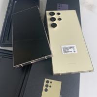Fnban Vente en gros 99% Neuf pour Samsung Galaxy S24 Ultra Smartphone Android 6,8 pouces Connectivité 5G/LTE Approvisionnement en vrac