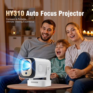 EU Magcubic HY310 <b>Projector</b> Auto 4K Native 1080P 330ANSI Android11 5W Speaker Voice Assistant Upgraded HY300 - Product Image 2
