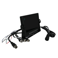 Haute qualité 7 pouces 1024*600 IPS moniteur de véhicule rvb TFT LCD camion Bus moniteur 3 entrées vidéo CVBS AHD Support usine en gros