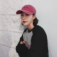 Casquette de baseball vintage en coton lavé, 6 panneaux, broderie « Bad Hair Day », unisexe, réglable, logo personnalisé