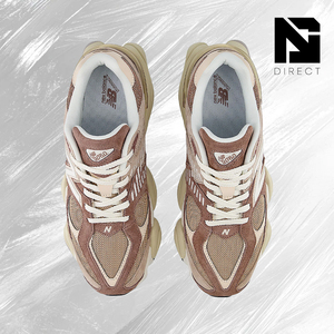 New Balance 9060 'Sparrow' Chaussures de course rétro en maille respirante à lacets pour hommes, style quotidien, baskets respirantes - Product Image 3