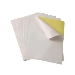 Высокое качество печати Полу Глянец Хромовая покрытая самоклеющиеся этикетки наклейка бумага