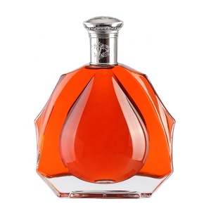 Bouteille en verre vide de 700 ml 750 ml pour XO Brandy <span class=keywords><strong>Cognac</strong></span>, carafe à spiritueux incurvée et plate haut de gamme pour Whisky Vodka <span class=keywords><strong>Liqueur</strong></span> avec bouchon - Product Image 3