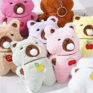 Nuevo Peluche de Capibara de Descompresión, Colgante de Peluche de Capibara de Burbujas, Muñeco Colgante para Bolsa de Peluche de Dibujos Animados, Figuras de Acción de Máquina - Product Image 1