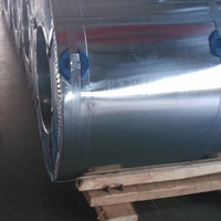 Bobine de métal prélaqué prépeint à double couche, revêtement en zinc galvanisé Z10-Z29, tôles coupées en acier SASO