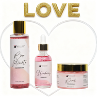 Produits de soins féminins naturels à base de plantes en marque privée Gel de resserrement vaginal pour femmes Lavage Ensemble Yoni Huile Yoni Savon Brume Kit