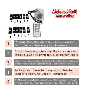 Controlador Filre Works, Sistema de Explosión de Globos de 12 Canales para Decoración y Celebración de Bodas - Product Image 4