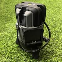 Niveau laser industriel à 5 lignes vertes, batterie au lithium rechargeable, portée de 30 mètres, auto-nivelant électronique
