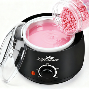 Lifestance Personalizable Sabor Rosa Botánico Cera depilatoria indolora Hipoalergénica Piel sensible Depilación Cera dura - Product Image 3