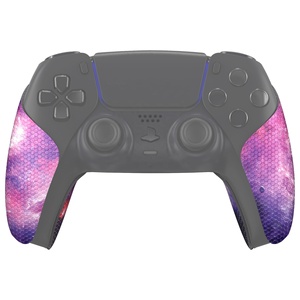 แผ่นยางกันลื่น PlayVital สีม่วงลายดาว ดูดซับเหงื่อได้ดี สำหรับจอย PS5 แบบมืออาชีพ - Product Image 1