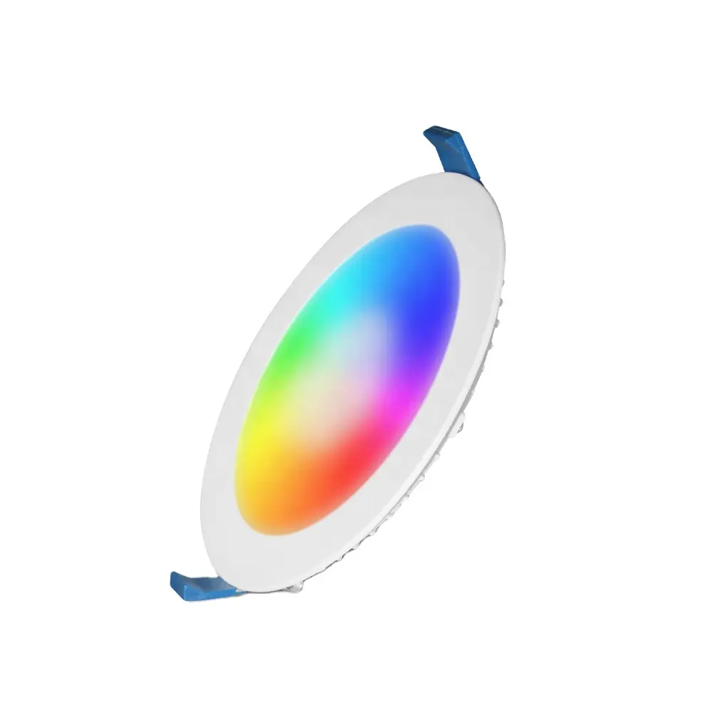 Nuove tendenze 4 pollici 6 pollici 8 pollici 16 colori Spot LED Smart RGB CCT bianco incasso Trimless Downlight controllo Wifi