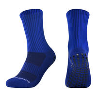 Chaussettes de football personnalisées antidérapantes avec logo personnalisé, chaussettes de sport en tricot