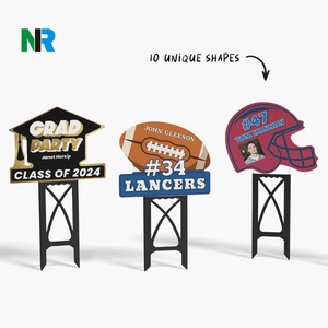 Hot Sell Waterproof Custom Logo Printing Lawn Signs Corrugated <b>Board</b> With Stakes for Promotion/advertising /decoration - Product Image 2