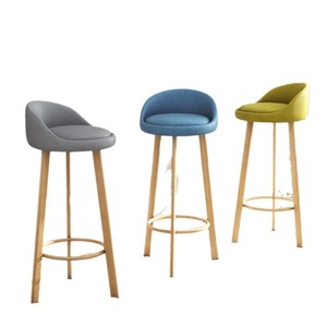 <span class=keywords><strong>Chaise</strong></span> <span class=keywords><strong>de</strong></span> <span class=keywords><strong>bar</strong></span> pivotante minimaliste nordique à succès <span class=keywords><strong>avec</strong></span> coussin <span class=keywords><strong>en</strong></span> <span class=keywords><strong>tissu</strong></span> doux et pieds <span class=keywords><strong>en</strong></span> bois pour café et mobilier <span class=keywords><strong>de</strong></span> maison - Product Image 5