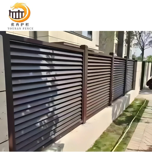 Nhôm Louvre lưỡi cửa sổ màn hình Cửa Chớp nhôm Louvre lưỡi riêng tư hàng rào - Product Image 5