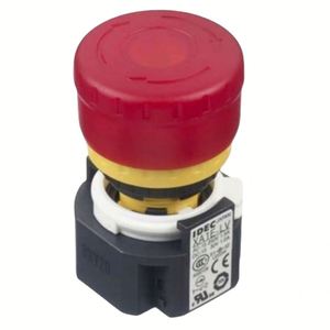 NOUVEAU Bouton d'urgence - 2NC à tirer ou à tourner pour verrouiller, tête champignon 29 mm, garantie 12 mois - Product Image 1