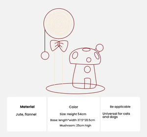 Yueshang pohon kucing dan goresan, pohon kucing mewah - Product Image 3