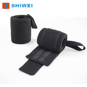 Shiwei Wrist Support Black <b>Adjustable</b> <b>Strap</b> For Weightlifting Exercise Protection - Product Image 2