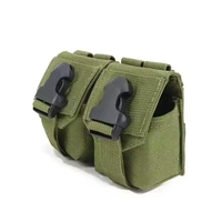 Pochette tactique utilitaire EDC Molle Frag, sac en forme de grenade double