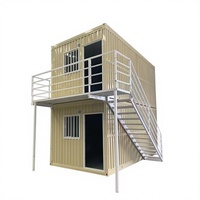 Maison conteneur modulaire préfabriquée pliable en X pour habitation, maison pliable étanche, vente en gros