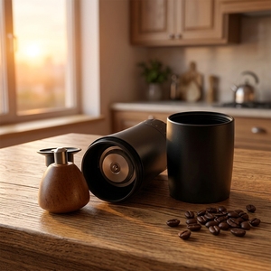 <span class=keywords><strong>Moulin</strong></span> <span class=keywords><strong>à</strong></span> <span class=keywords><strong>café</strong></span> manuel Hourglass |   Fraise en acier inoxydable CNC <span class=keywords><strong>à</strong></span> triple roulement |   <span class=keywords><strong>Moulin</strong></span> <span class=keywords><strong>à</strong></span> expresso portable réglable de grande capacité - Product Image 4