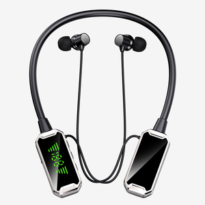 Écouteurs sans fil tour de cou stéréo pour le sport, style casque, avec fonction de modification de voix – Meilleures ventes - Product Image 1