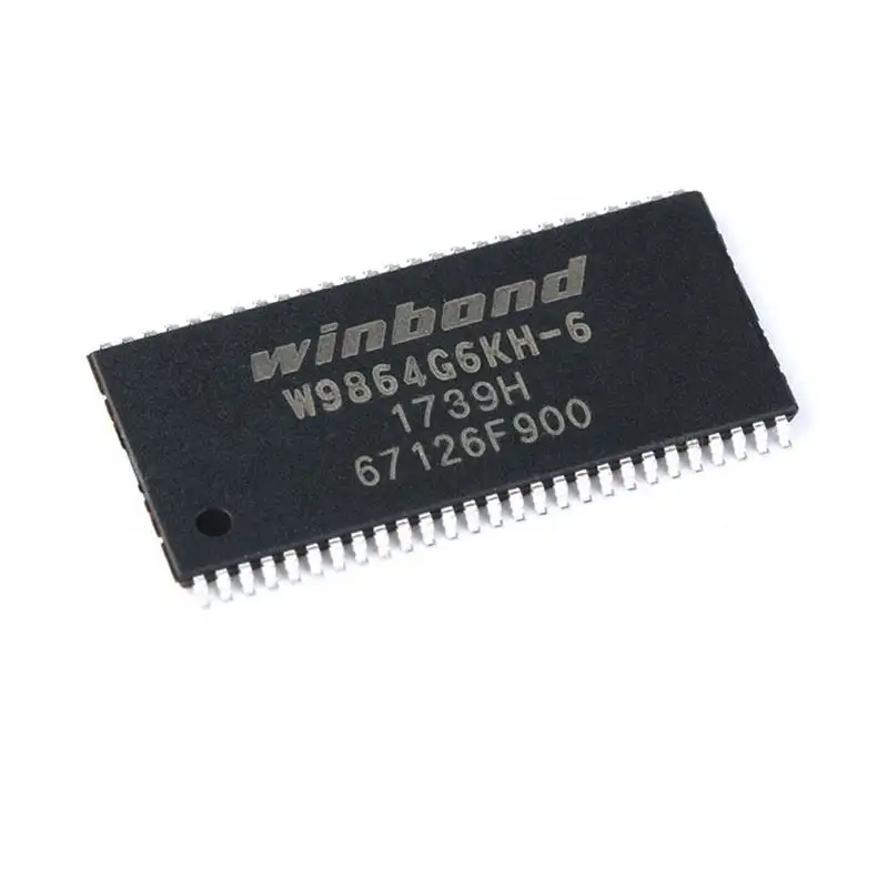 Puce mémoire W9864G6KH-6 composant électronique TSOP-54 circuit intégré IC microcontrôleur