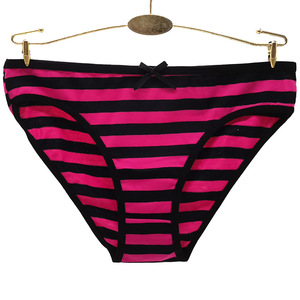 Sous-vêtements Femme Coton Rayé Respirant pour Ados et Jeunes Filles - Product Image 6
