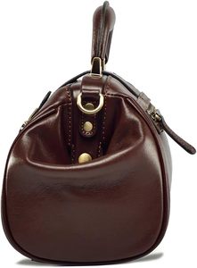 <span class=keywords><strong>Sac</strong></span> à bandoulière rétro pour femme en <span class=keywords><strong>cuir</strong></span> véritable Erivis, fait main, en <span class=keywords><strong>cuir</strong></span> de vachette pleine fleur, fermeture éclair, doublure en coton - Product Image 6