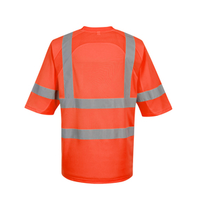 Camiseta de Seguridad de Alta Visibilidad Reflectante, Ropa de Trabajo con Certificación ANSI/ISEA 107 Clase 2/3, 100% Poliéster para Personal de Almacén - Product Image 2