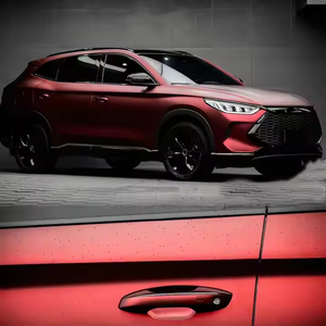 Premium PET Romanee envoltura de vinilo rojo satinado acabado mate película que cambia de Color pegatinas de coche suaves película de envoltura de coche sin burbujas de aire - Product Image 1