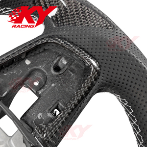 Volant en fibre de carbone avec LED personnalisées pour Honda Civic 10e génération Hatchback Type R Si Coupé FK7 FK8 - Product Image 3