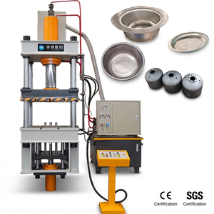 Presses hydrauliques de 200/315 tonnes pour le formage de couvercles de casseroles en acier inoxydable, de casseroles en aluminium et d'extincteurs - Product Image 1