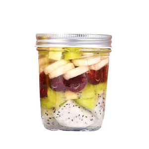 Atacado 50ml 100ml 150ml 200ml Taper Mason <span class=keywords><strong>Jar</strong></span> <span class=keywords><strong>Glass</strong></span> <span class=keywords><strong>Jar</strong></span> com Lug Lid Screw Lid Hermético para Jam Pickle Fruit Milk <span class=keywords><strong>Shake</strong></span> - Product Image 4