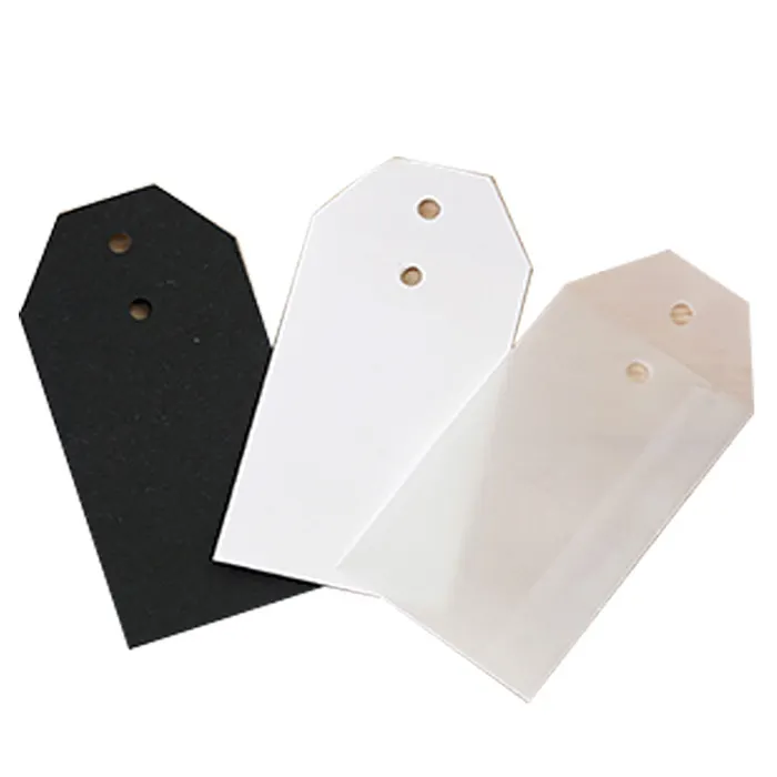 Spot simple fashion sulphate paper hole button spare bag envelope for clothing