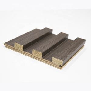 Waterproof <strong>Bath</strong> Partition Headboard Ceiling <strong>MDF</strong> Walnut Wall Covering 3D Decorative PVC <strong>Panel</strong> - Product Image 2