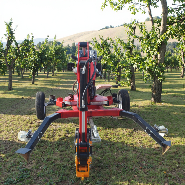 Hot Sale Cheap and Fine 2 Wheel  Mini Spider Excavator  Mountain Excavators Small Orchards Towable