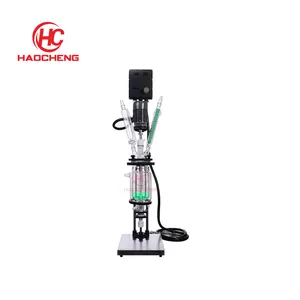 Hot Selling Geen Slijtage Mechanische Afdichting 2l Glas Reactor