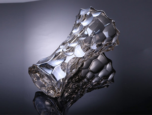 Jenova डिजाइन यूरोप बोहेमिया शैली नई क्रिस्टल लंबा गृह सजावट फूलदान Centerpiece सजावटी रंगीन स्पष्ट गिलास फूल गुलदस्ते - Product Image 4