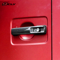 Nouveau produit en promotion pour 2019-2024 2025-2026 Benz G-Wagon W464 W465, poignées de porte extérieures et de hayon en fibre de carbone sèche, 5 pièces