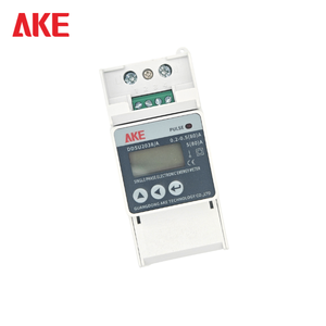 Compteur d'énergie intelligent AKE monophasé avec écran LCD, surveillance de la puissance en temps réel, étanche, compatible avec Home Assistant/Smart Life, rail DIN - Product Image 1