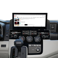 Gerllish 2019 pour HIACE, écran tactile HD 12,3 pouces, Android Auto, GPS, autoradio multimédia avec DSP