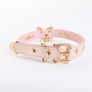 Collier ras du cou papillon - Couleur personnalisée, collier en forme de croix, laisse sexy pour tirer, design de niche, <span class=keywords><strong>doux</strong></span>, cool, BDSM, <span class=keywords><strong>bondage</strong></span> sexuel - Product Image 4