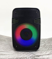 Altavoz Móvil MS-1683 con Sistema de Iluminación de 1800 mAh, 10 W, 3 Pulgadas, con Altavoces USB