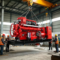 Zuverlässiges Langlebiges 1000KW Gasgenerator-Set mit Langer Lebensdauer und Einfacher Wartung 1250KVA für Einkaufszentren Notstromversorgung