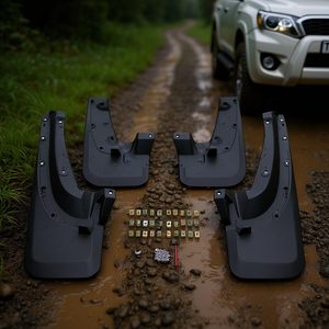 Parafanghi Neri Paraspruzzi Protezione Antispruzzo per Toyota 4Runner 2003-2009 in Plastica Compatibili D0100HPY54W - Product Image 2