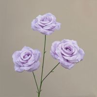 Fleurs artificielles en soie 3D faites à la main, violettes, Phalaenopsis, Lys, Hortensia étoile du ciel, toutes sortes de roses, décoration de table, vente en gros
